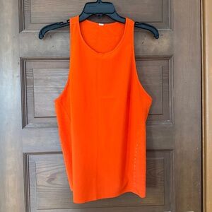 Lululemon Lightweight Stretch Run Tank Airflow Orange Size 8